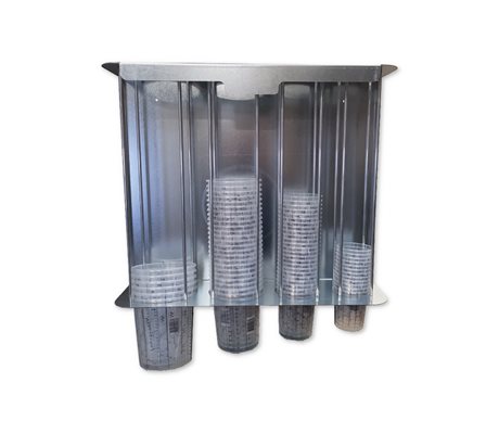 4-In-1 Dispenser For Supercup Mixing Cups Wall-Mounted