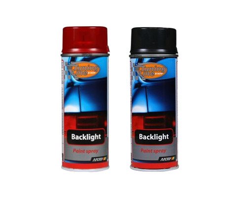 Backlight Paint Spray Black