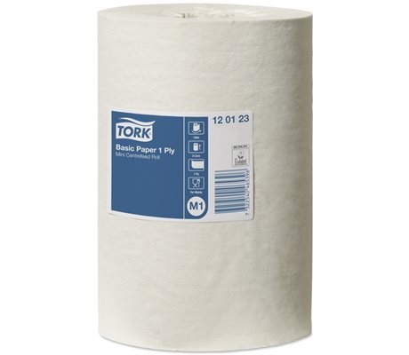 Wiping Paper Basic 1-Ply 21.5 X 13.5Mm X 120M