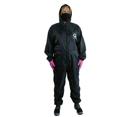 60-800S Nylon Protective Suit Black