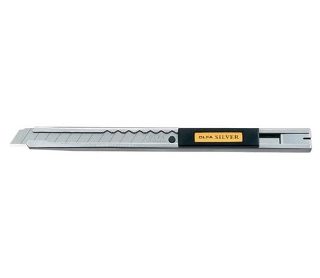9Mm Stainless Steel Slide-Lock Utility Knife (Svr-1)