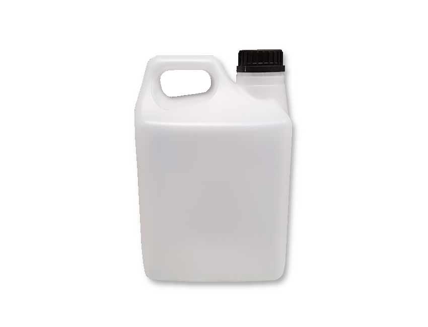 Plastic Canister With Cap Un-Approved 2.5 Liter
