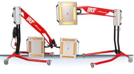 IR drying optimizes the work process