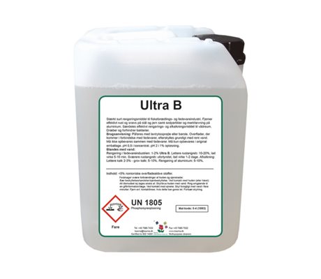 Ultra B, Rust And Lime Remover, Gentle Aluminium Cleaner