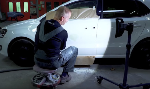 Professional work light for the workshop