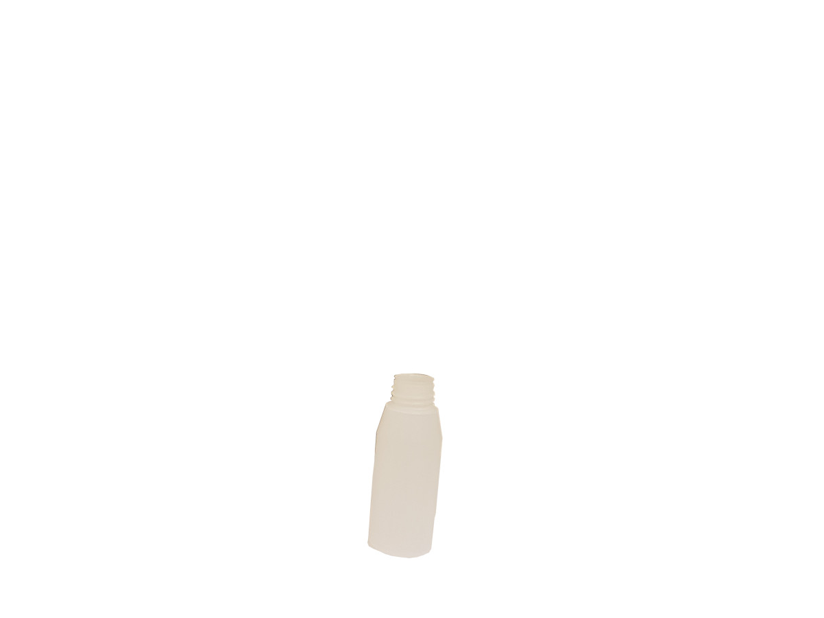 White Plastic Bottle Without Cap 50 Ml
