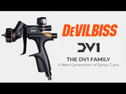 Devilbiss DV1 Clearcoat Spray Gun