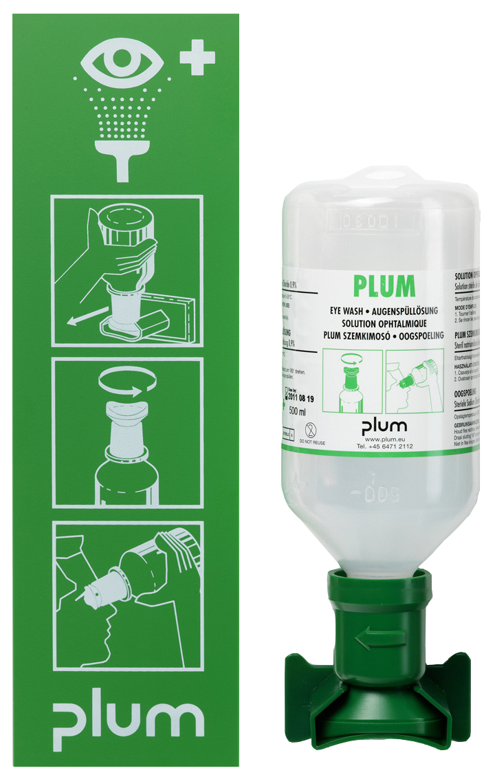 Eye Wash Station + 500 Ml Eye Wash