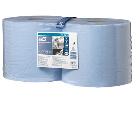 Wiping Paper Plus Blue 2-Ply 23.5 X 34 Cm X 255M