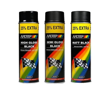 Rallye Spray Paint Black