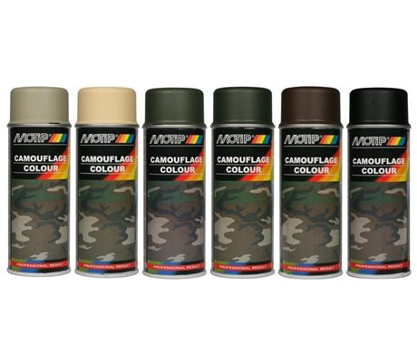 Camouflage Spray Paint