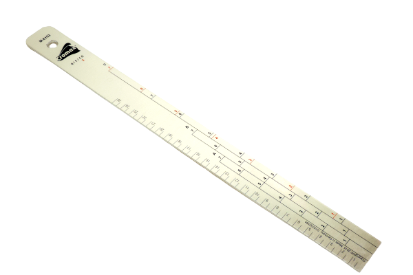 M-6153 Measuring stick 4:1:0.5 (1) / 4:1:1.5 (3)