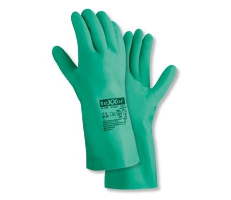 60-780 Nitrile Gloves Green Long