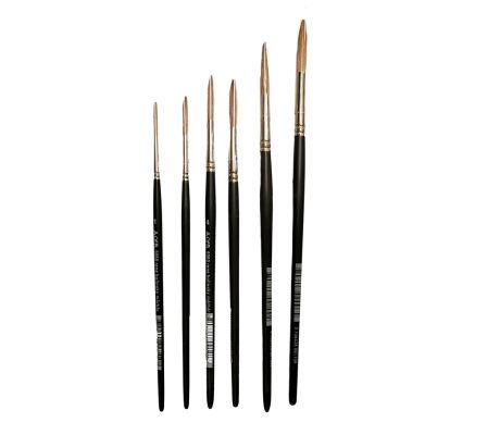6060 Writing Brush – Round “Kolinsky” Rigger Brush