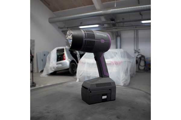 UV-Gun with LED light, rechargeable