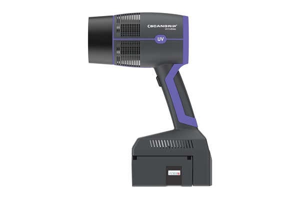 UV-Gun with LED light, rechargeable