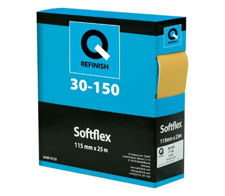 30-150 Softflex Sanding Roll Foam 115 Mm X 25 M
