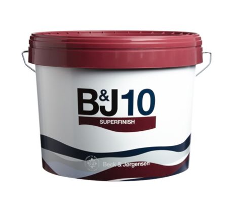 B&J 10 Superfinish Wall Paint Iglo White / Ncs-S0500N
