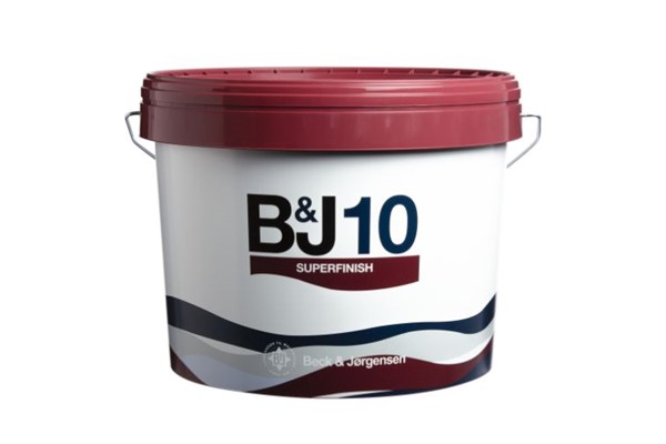 B&J 10 SuperFinish Wall paint Iglo White / NCS-S0500N