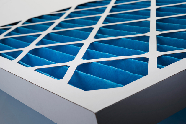 Envelope filter Corner fan 290 x 290 x 48 mm