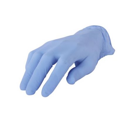 Nitrile Disposable Gloves Indigo Size M