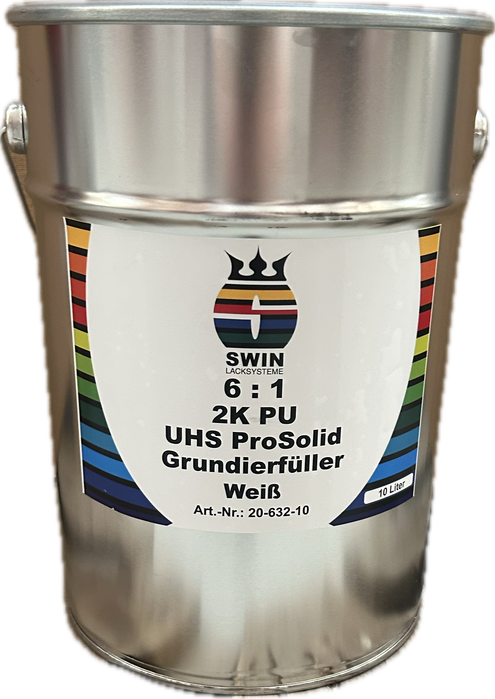 6:1 2K PU UHS ProSolid White Primer