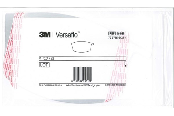 3M Versaflo Peel-Off Visor Covers M-928 pack