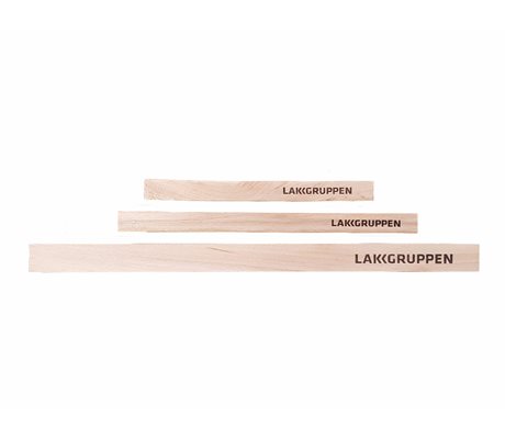 Wooden Mixing Sticks Lakgruppen Logo