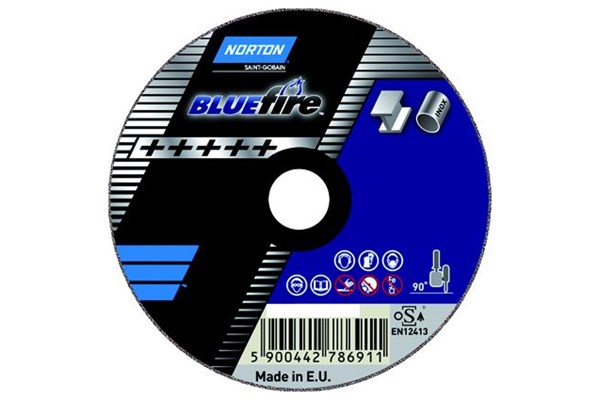 Norton Blue Fire Cutting Disc For Steel